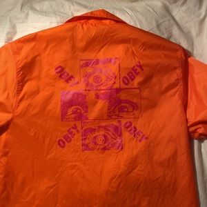 Obey nylon windbreaker